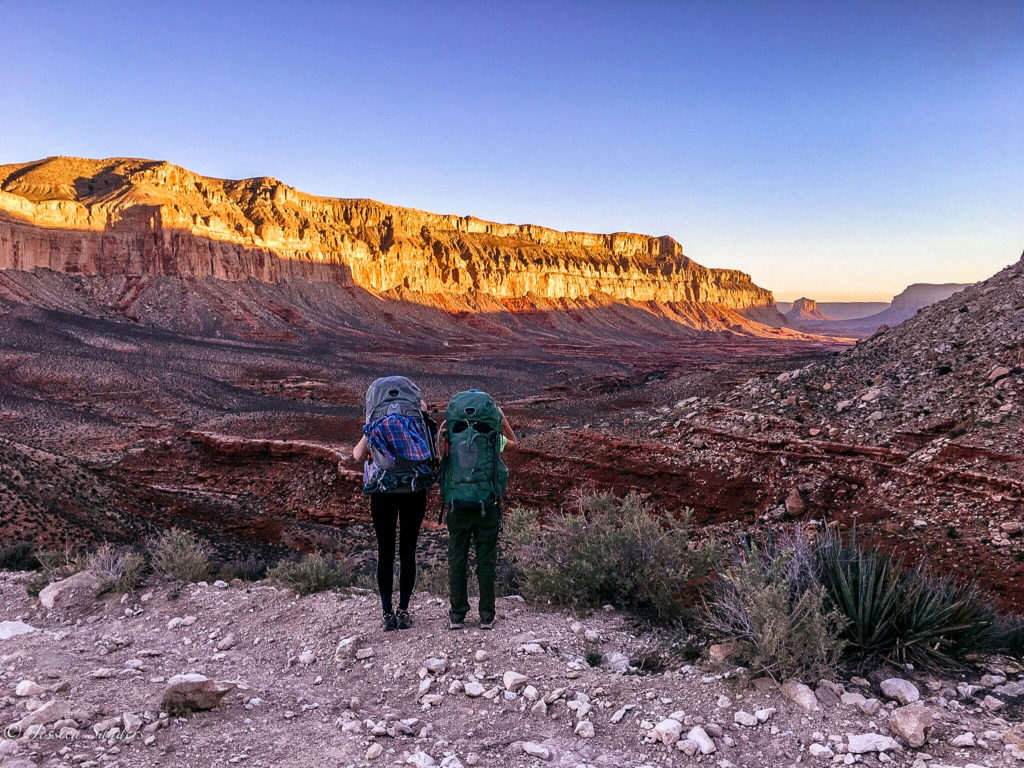 Sunrise from Havasupai Hilltop